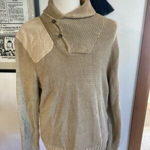 Polo Ralph Lauren Shawl collar pullover sweater, Men’s Large